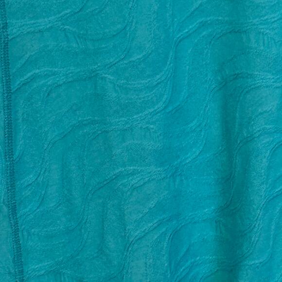 Habitat Size Large Turquoise Textured Single Pocket Tunic Blouse - Picture 5 of 8